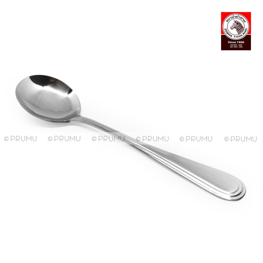 Zebra Sendok Cupping Kopi Stainless - Sendok Hotel - Sendok Sup - Cupping Spoon - Sendok Kuah - Sendok Bulat - 195201