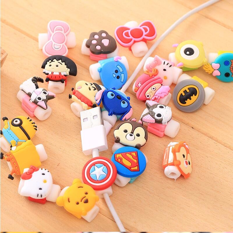 10pcs / lot Pelindung Kabel Data USB Untuk iPhone 11 / 11pro