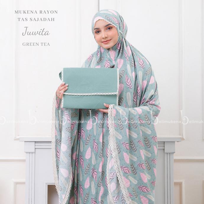 Mukena Dewasa Rayon Traveling Tas Sajadah Juwita