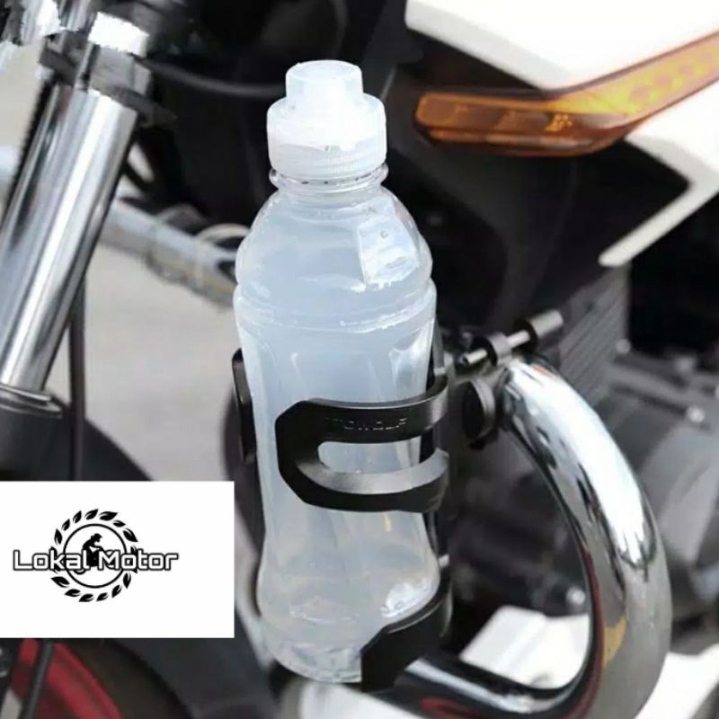 MOTOWOLF bracket holder botol minum distang motor dan sepeda premium