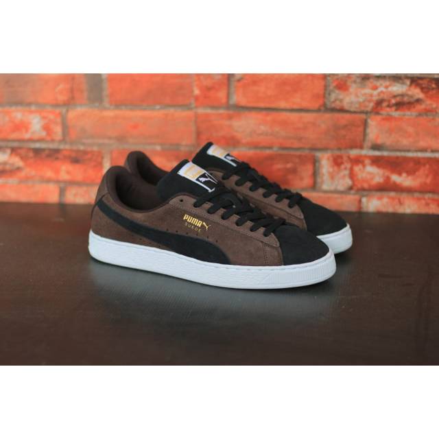 Puma Suede Brown Black