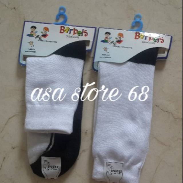 Kaos Kaki Barbel Putih