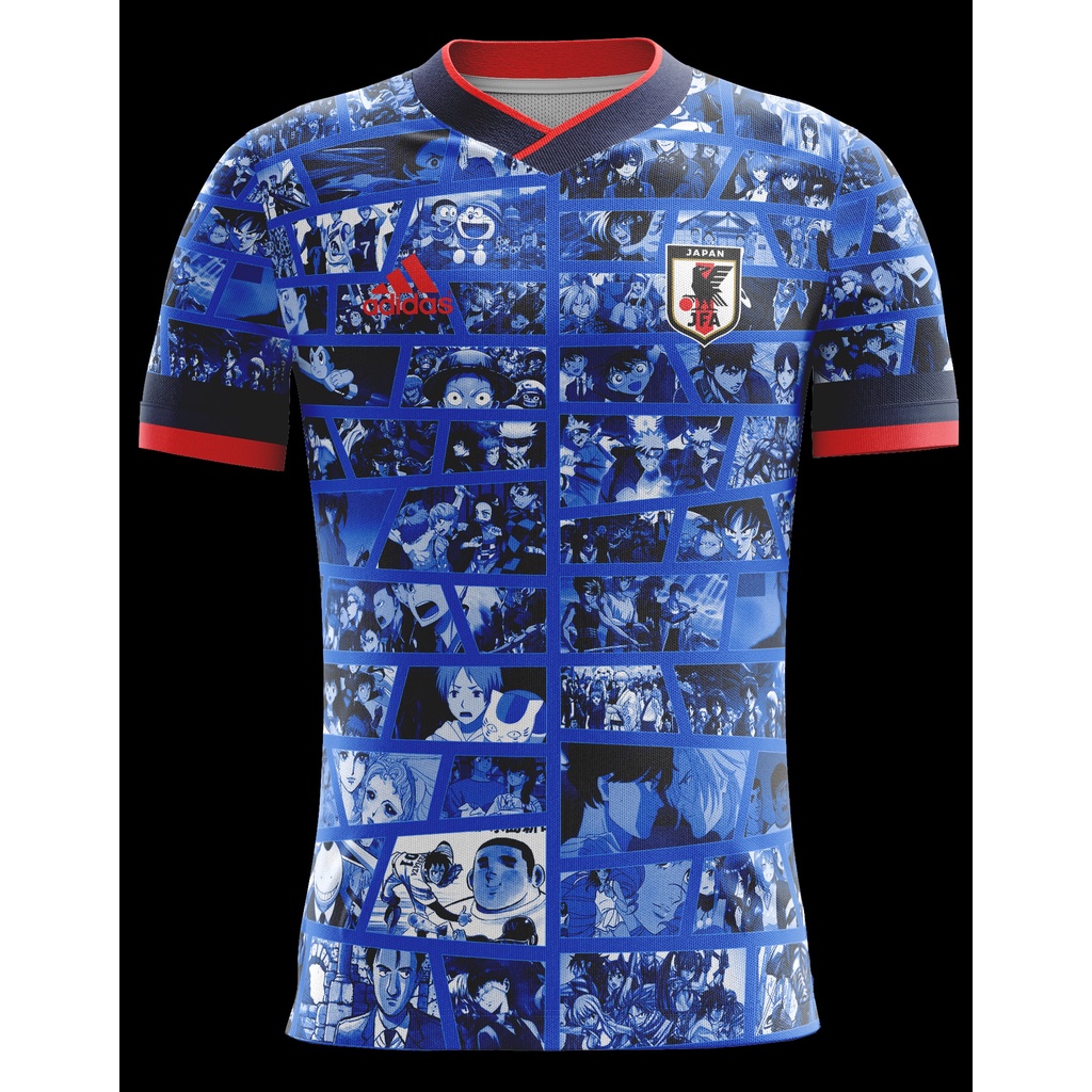 JERSEY BOLA JEPANG  ANIME HOME 2020 FULL PRINTING