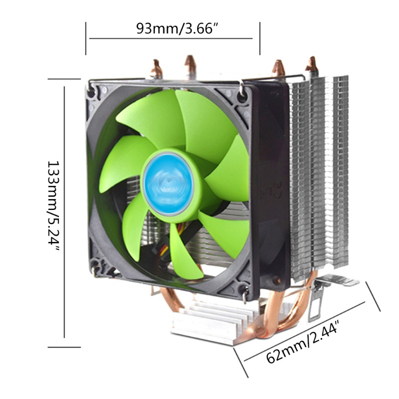 Bt CPU Cooling Fan Cooler Untuk w/Koktail PWM 2kontak Langsung Heatpipe Chassis Radi