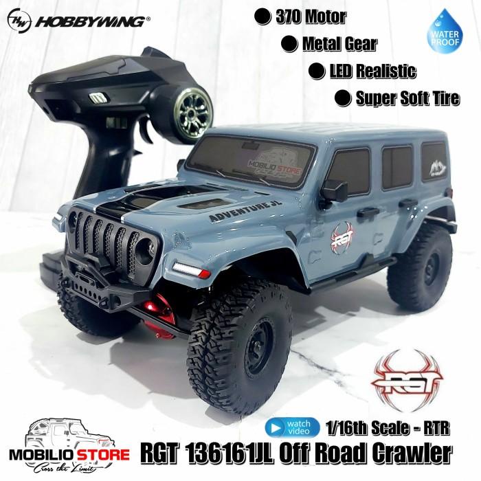 Rc Rgt 136161 Jl Rtr Offroad Rock Crawler 1/16 Scale 2.4 Ghz Hsp 4Wd