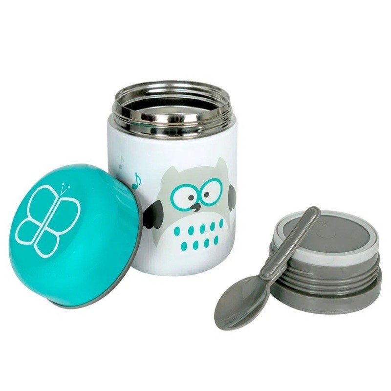 bbluv thermal food container with spoon