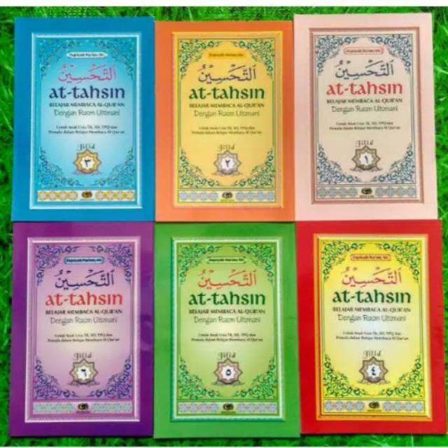 At Tahsin Belajar Membaca Al Quran Dengan Rasm Utsmani Jilid 1 Hingga 6