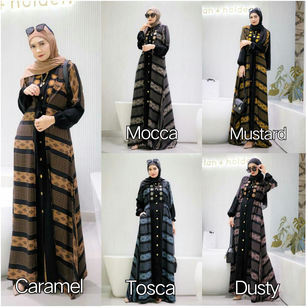 DCL premium Series Basheera abaya Vol 3 By. @dcl_premium ORI Hijab Gamis Syari BestSeller Terlaris T