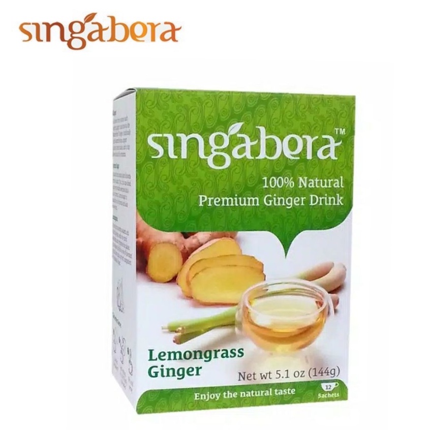 

Singabera Premium Lemongrass Ginger Drink 12 Sac