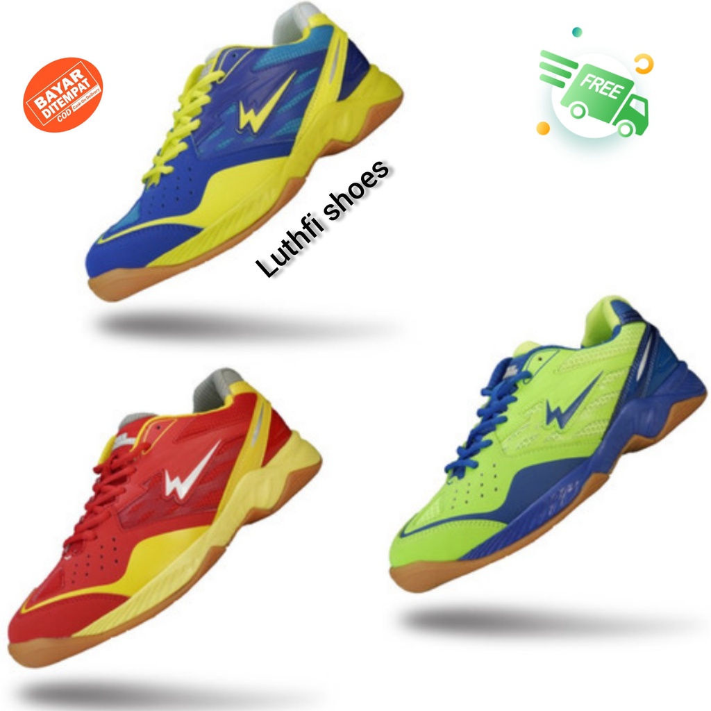 SepatuBulutangkis Pria Premium Sepatu Badminton Eagle Original Sepatu Badminton 39-44
