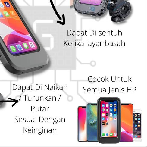 ○ Holder Hp Motor Waterproof Stang Universal - HM18 ➲