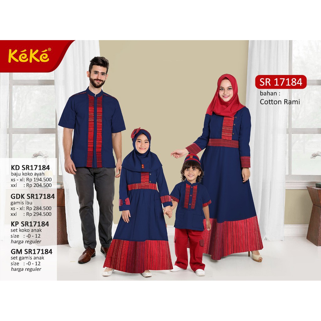 35+ Trend Terbaru Baju Muslim Couple Keluarga Keke