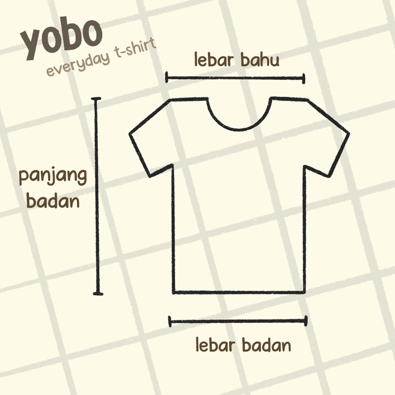 SALE YOBO Everyday T-Shirt | Baju Kaos Santai Bayi &amp; Anak