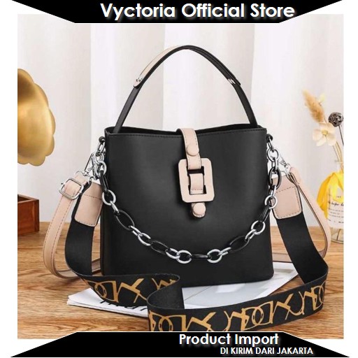 (COD) Vyctoria VOS5074 Tas Selempang Wanita Fashion Import Grosir Promo LT1315 JT6001 GT1711 CR7398 6001 1315 1711 7398