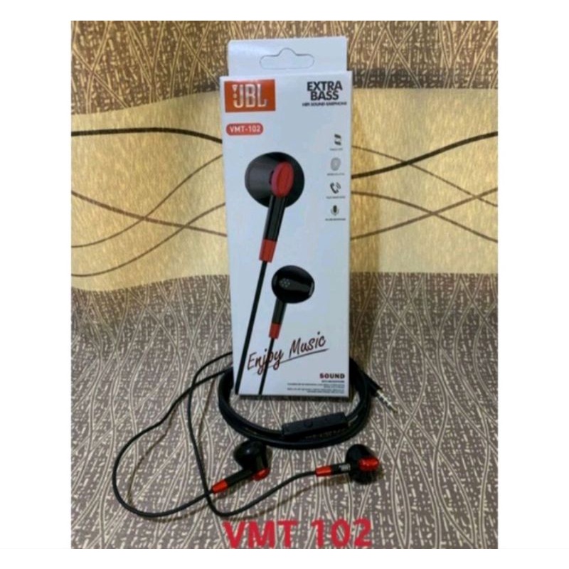 Handsfree Headset VMT-102 Earphone Handset Handsfree VMT-102