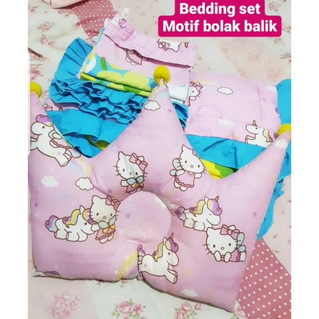 set sprei bantal guling bayi PRELOVED (SPLIT)