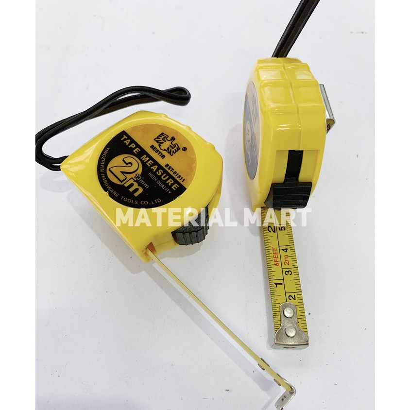 Meteran 2m | Alat Pengukur 2 Meter | Alat Ukur Plat 2 m | Material Mart