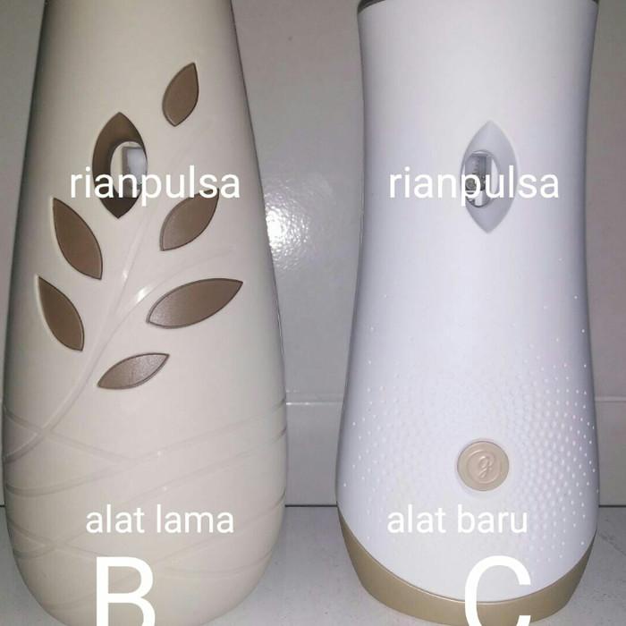 Rydii Mesin Dispenser Pengharum Ruangan Otomatis Glade Freshgo Dahlia Stella
