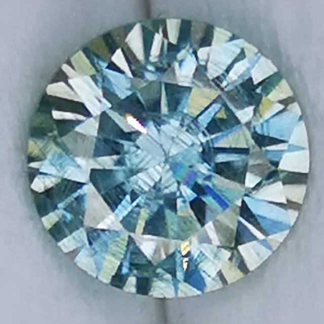 Batu permata asli missonite naik full diamond selector