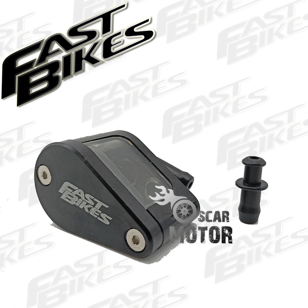 TABUNG MINYAK REM FASTBIKES CNC Fluid Tank UNIVERSAL SEMUA MOTOR TUTUP motor