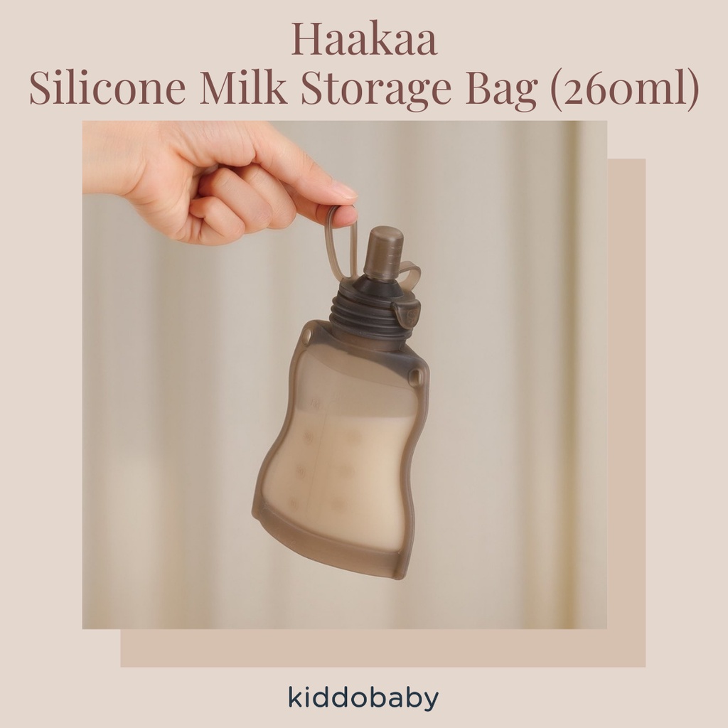 Haakaa Silicone Milk Storage Bag (260ml) | Kantong Asi