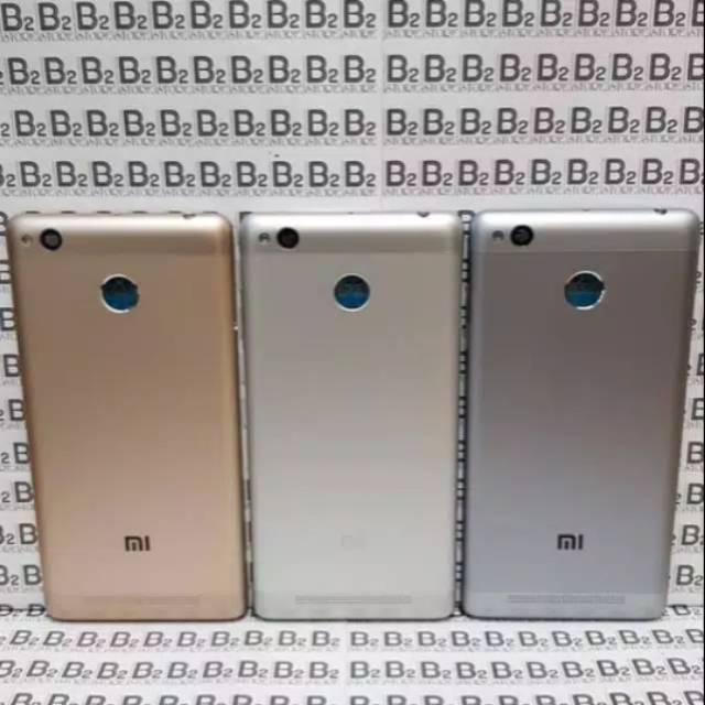 BACKDOOR BACK COVER KESING CASING HOUSING TUTUP BELAKANG XIAOMI REDMI 3S / REDMI 3 PRO ORI