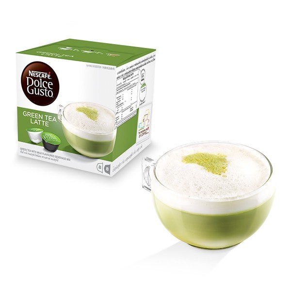 

Nescafe Dolce Gusto Green Tea Latte 16 Capsule | Kapsul Coffee Kopi