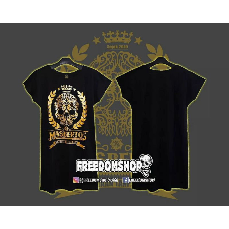Dress Masberto Logo Gold