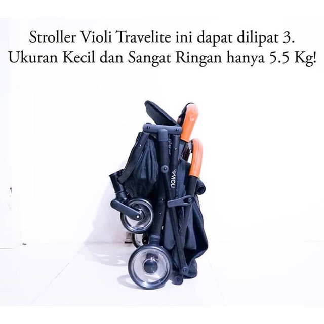 Violi Travellite Stroller &amp; Travellite Emboss Stroller