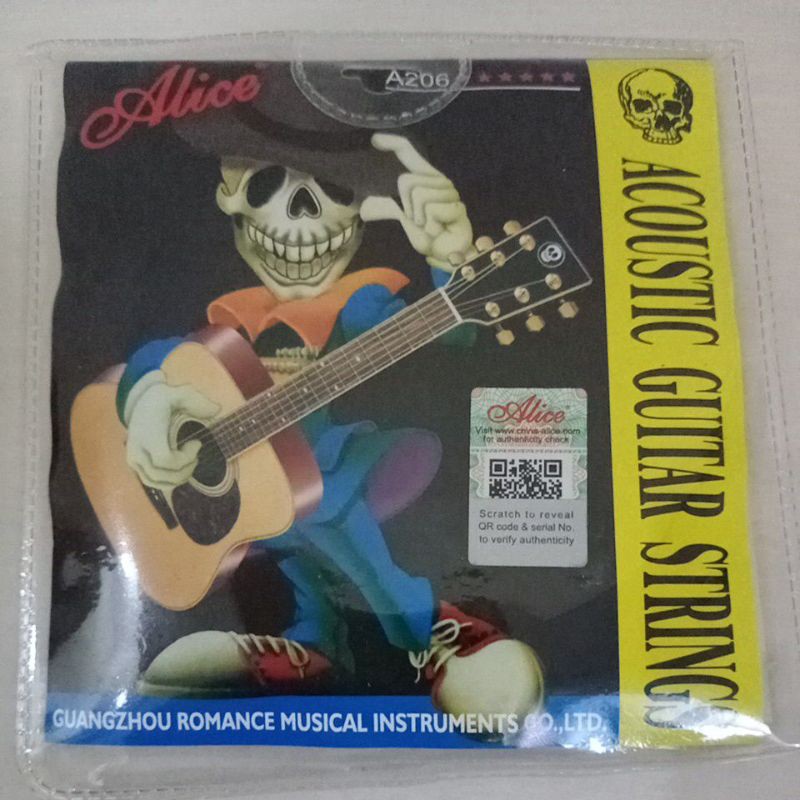 senar gitar Alice akustik string 011