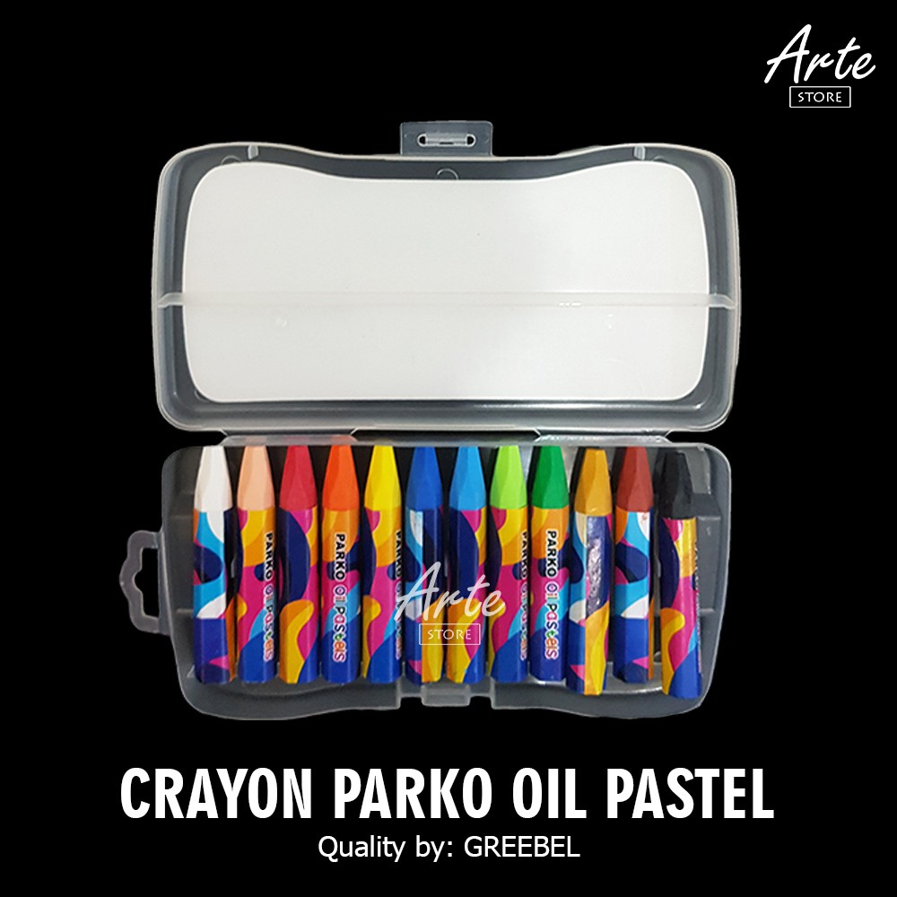 Crayon Parko Oil Pastel 12 Warna