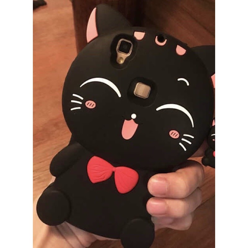 Silicon 3D Kitten IPHONE 6 6 PLUS 7 PLUS 7 CASE BONEKA softcase boneka karakter lucu / silikon tebal karakter lucu / case anak anak warna biru / pelindung hp