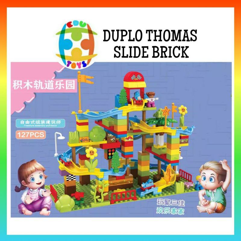 127pc thomas slide duplo lego not ori