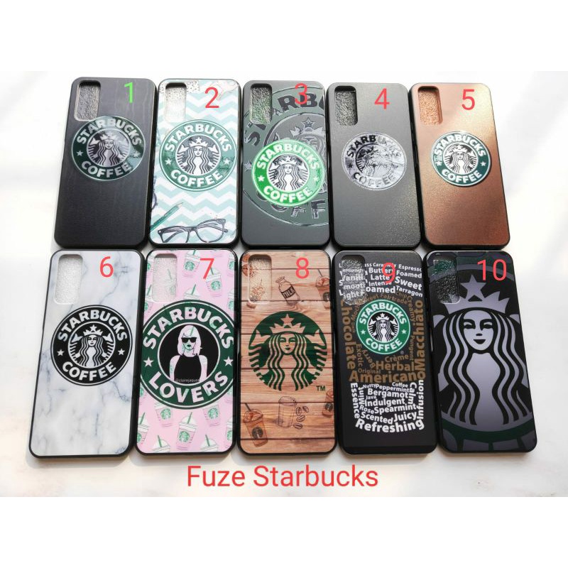 SOFT CASE FUZE STARBUCKS VIVO Y21, Y21 S, Y33S NEW, Y20, Y20i, Y20S, Y20G, Y12S, Y51, Y51A, Y53S 4G,