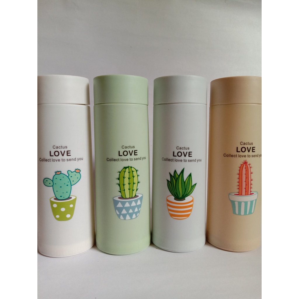 Custom Isian Hampers Botol Kaktus Kaca