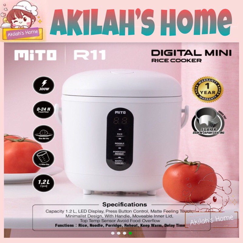 MITO R11 - MINI DIGITAL RICE COOKER