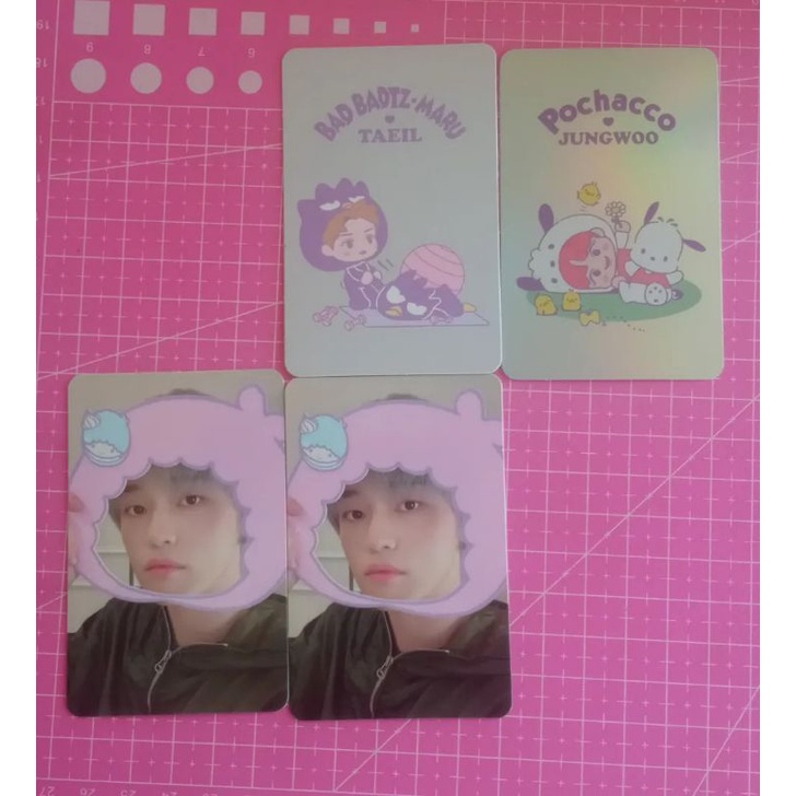 PC selca chenle, special trading card jungwoo trading card Sanrio X NCT STC jungwoo tc Sanrio
