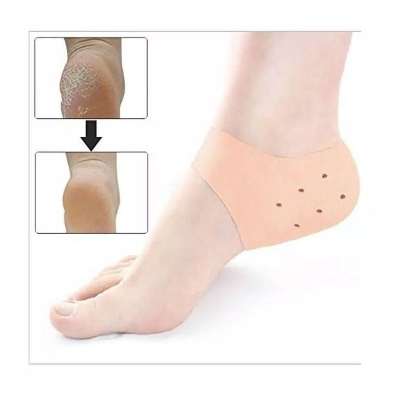 PELINDUNG TUMIT KAKI GEL SILIKON LEMBUT BANTALAN ALAS SEPATU ANTI LECET HEEL TOP