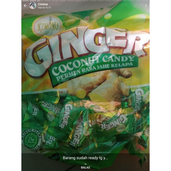 

permen ginger