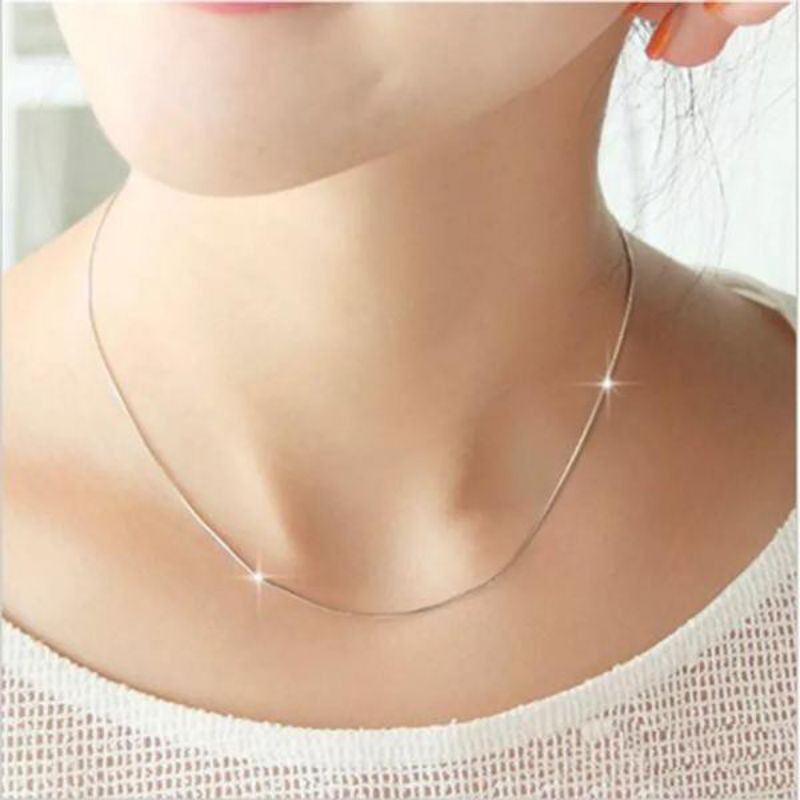 KALUNG titanium wanita kalung anti karat