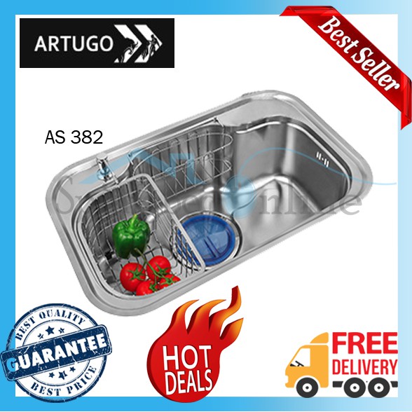 Kitchen Sink ARTUGO Sink Stainless Steel - AS 382