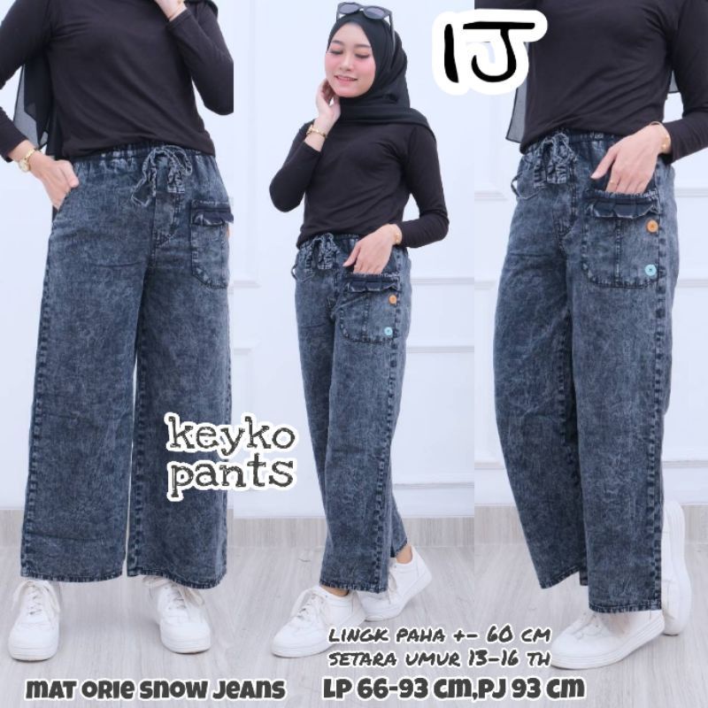 KULOT JEANS ANAK/KULOT TANGGUNG ANAK/KULOT ANAK SNOW