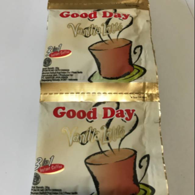 

GOOD DAY VANILLA LATTE 20g