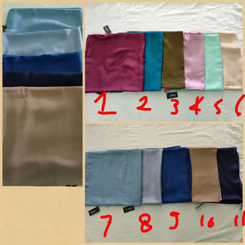 ZOYA MARUNA PLAIN SCARF