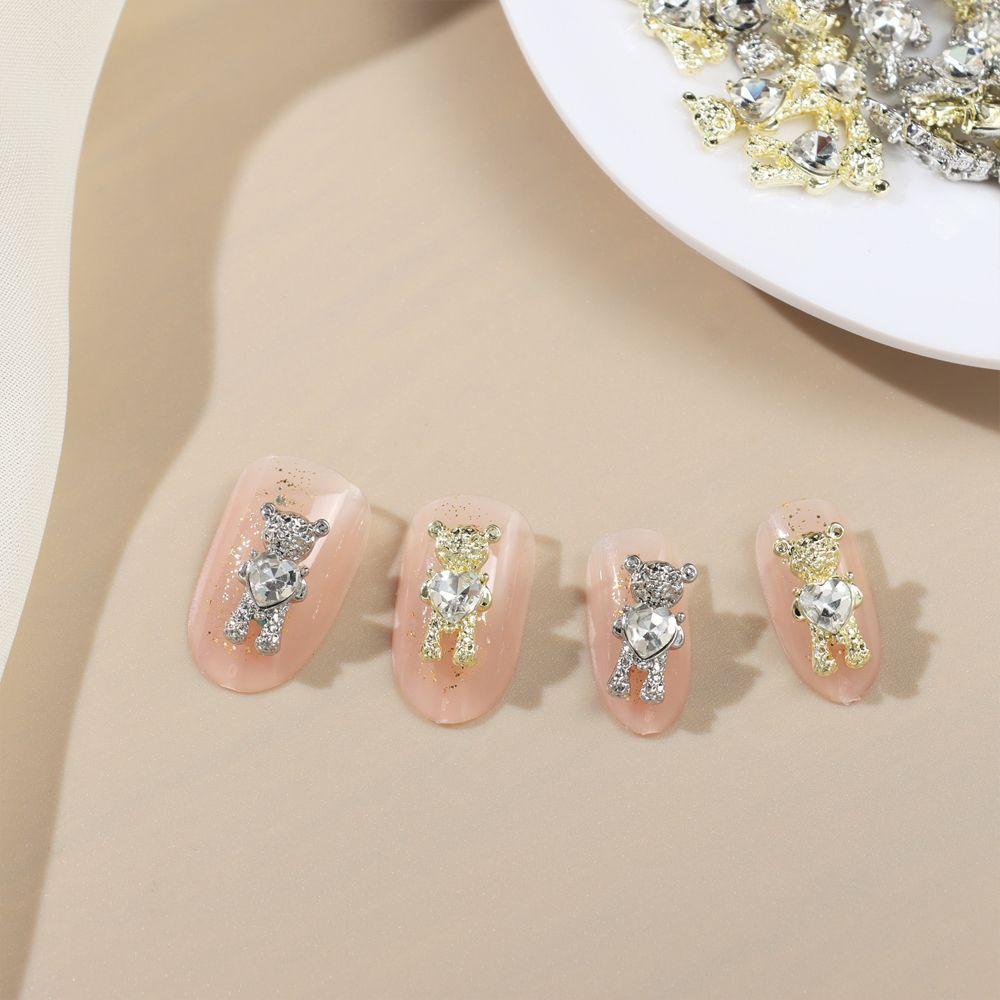 Lily Nail Art Manicure 3D Shiny Dekorasi
