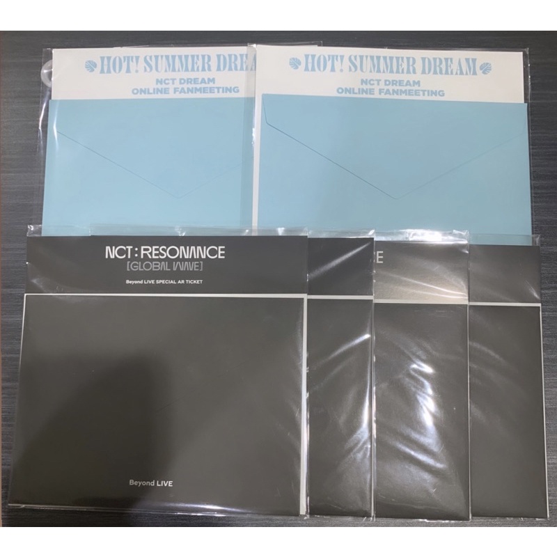 AR TICKET NCT DREAM HOT SUMMER DREAM NCT 2020 RESONANCE