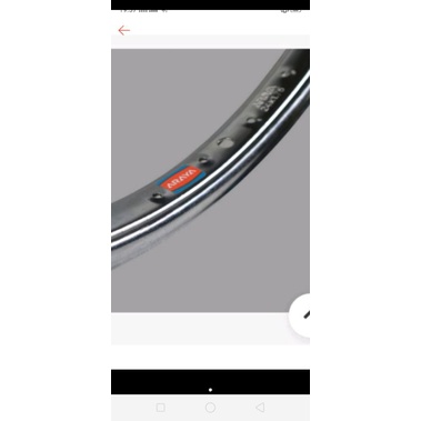 velg araya 24 MTB/mini besi 36 hole