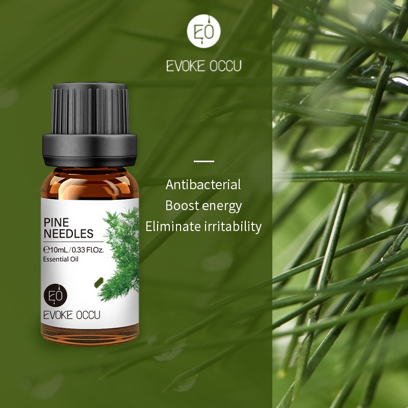 Evoke Occu - Pine Needles 10ml Essential Oil Minyak Aroma Terapi Diffuser Humidifier Natural Relax Fresh Candle Soap Bath Aromatherapy