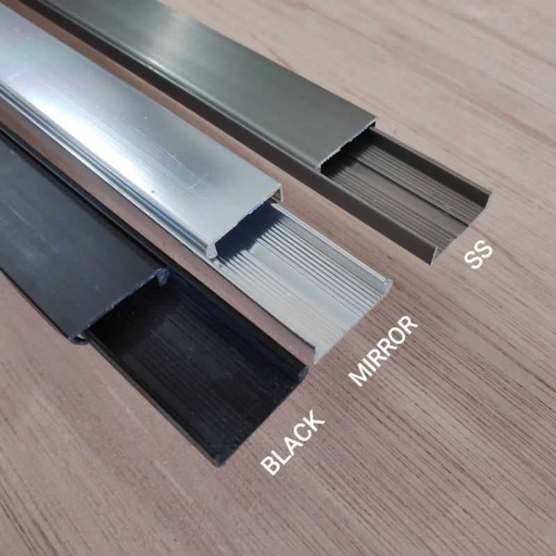 Profil List Frame Edging Aluminium Alumunium Huben EA 19