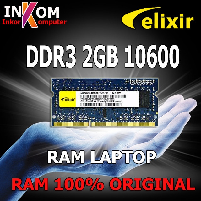 Ram Memory Laptop DDR3 2GB 10600